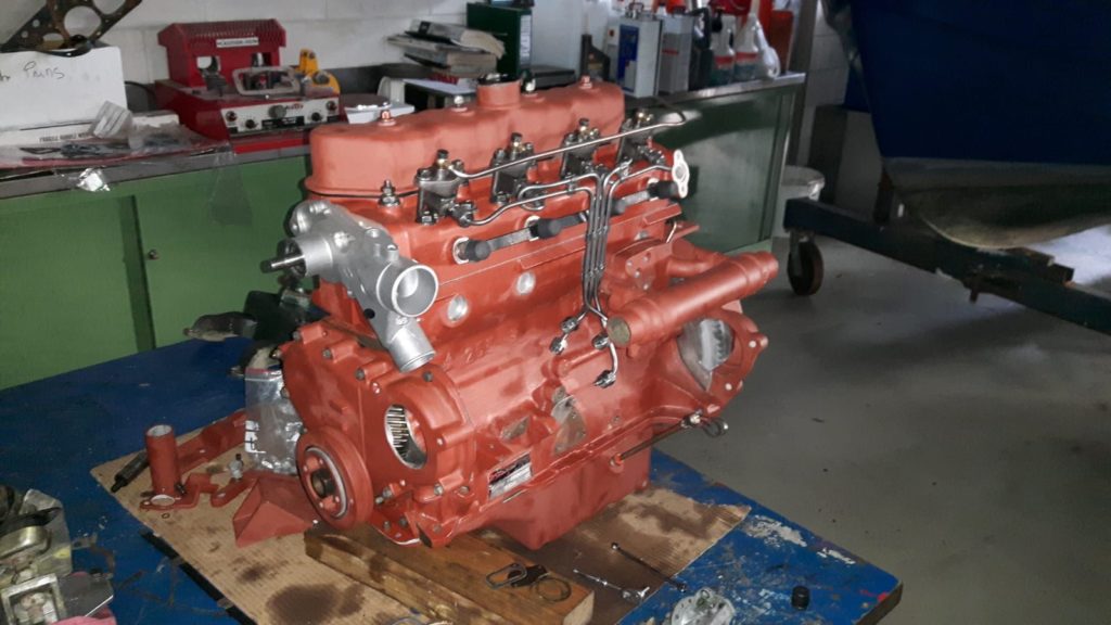 Bootmotor werkplaats